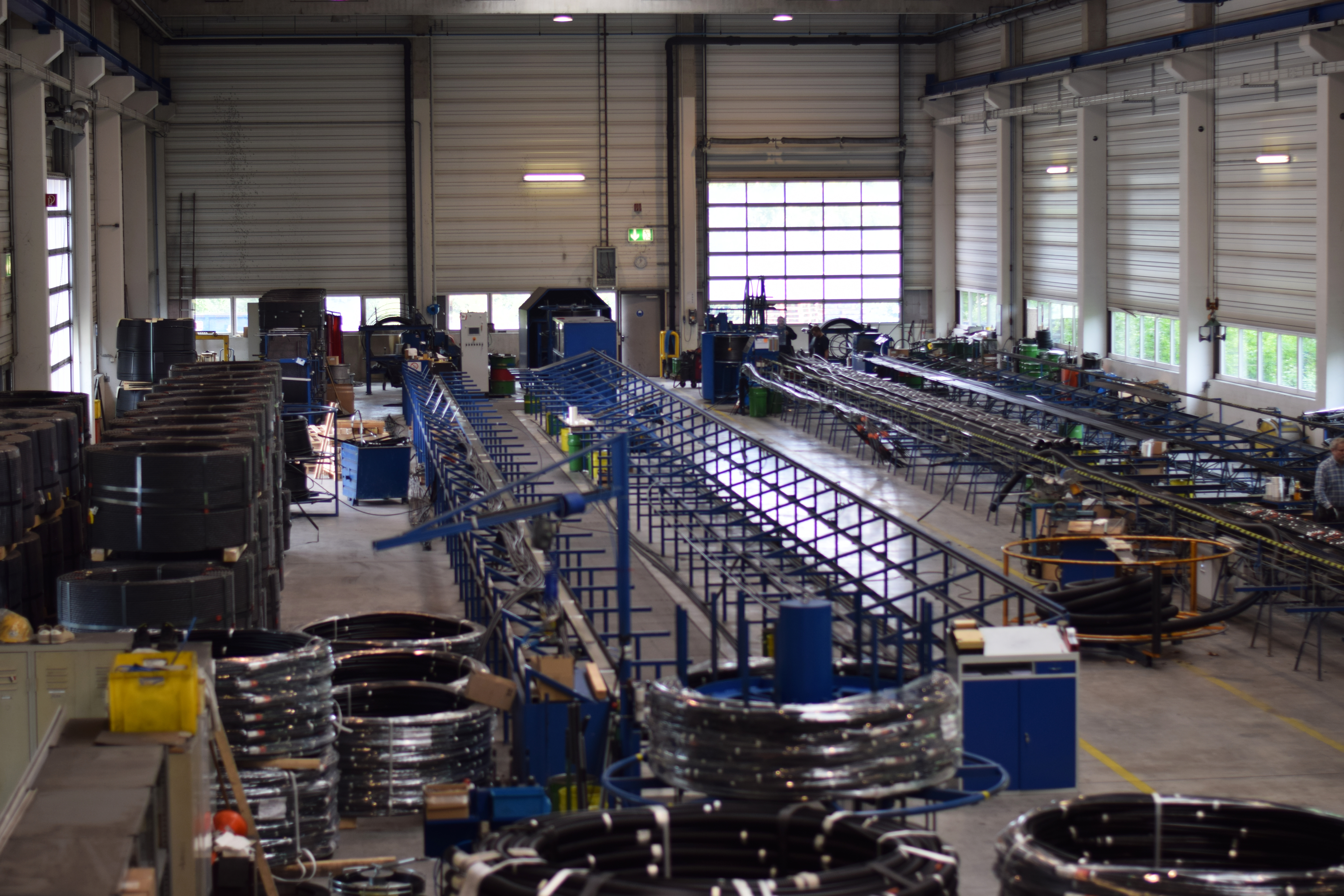 Spantec Produktionshalle
