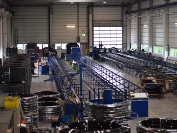 Spantec Produktionshalle